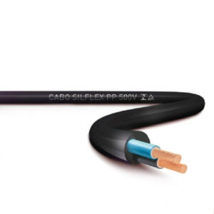 Cabo Fio Flexível Pp 2×1,5mm Preto Sil (VENDIDO POR METRO)
