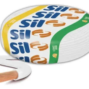Cabo Flexível 16mm 100Metros Branco SIL Fios