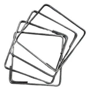 Estribo de Aço 15 × 15cm, Diâmetro 4,2mm – Caixa com 50 Unidades