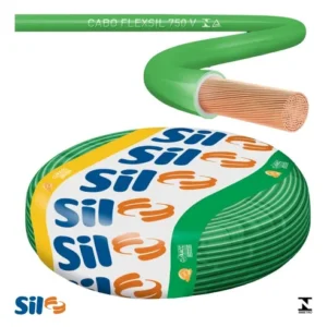 Cabo Flexível 750V 2,5mm 50 Metros Verde – SIL FIOS