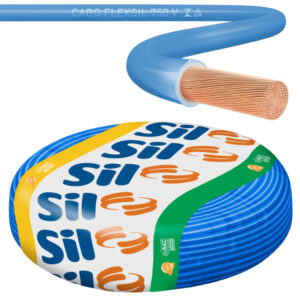 Cabo Flexível 750V 2,5mm 50 Metros Azul – SIL FIOS